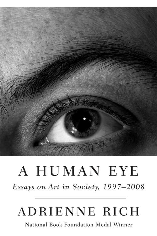 Book cover of A Human Eye: Essays on Art in Society, 1997-2008
