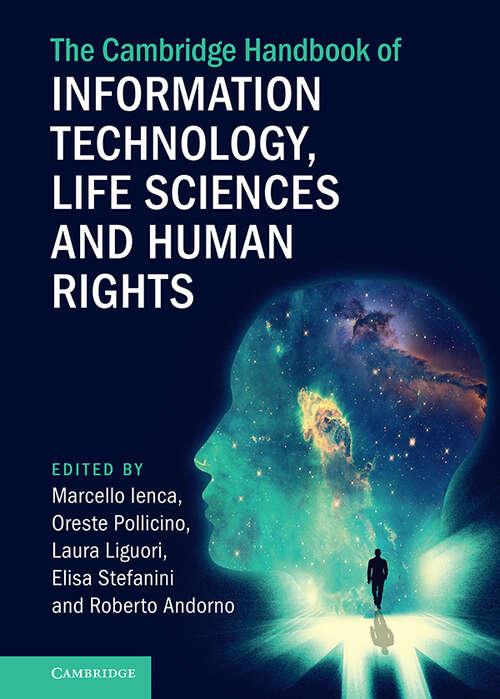 Book cover of The Cambridge Handbook of Information Technology, Life Sciences and Human Rights (Cambridge Law Handbooks)