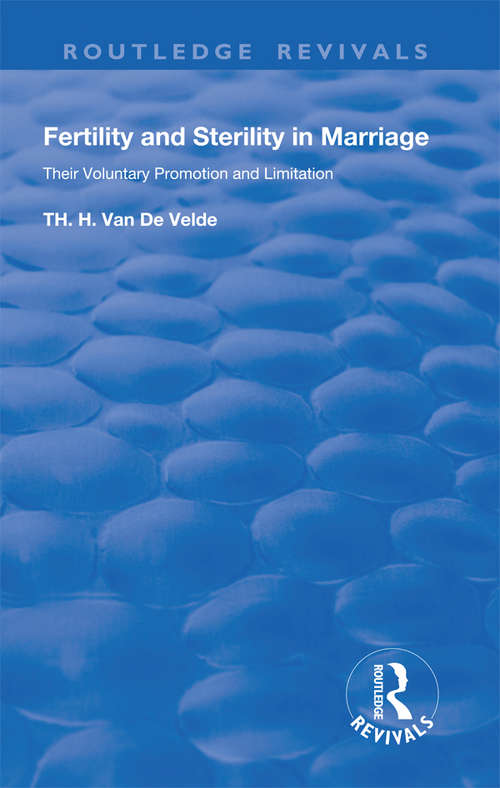 Book cover of Revival: Their Voluntary Promotion and Limitation (Routledge Revivals)