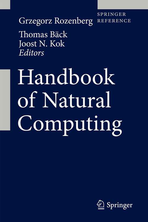 Book cover of Handbook of Natural Computing