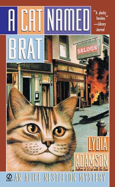 Book cover of A Cat Named Brat (An Alice Nestleton Mystery #20)