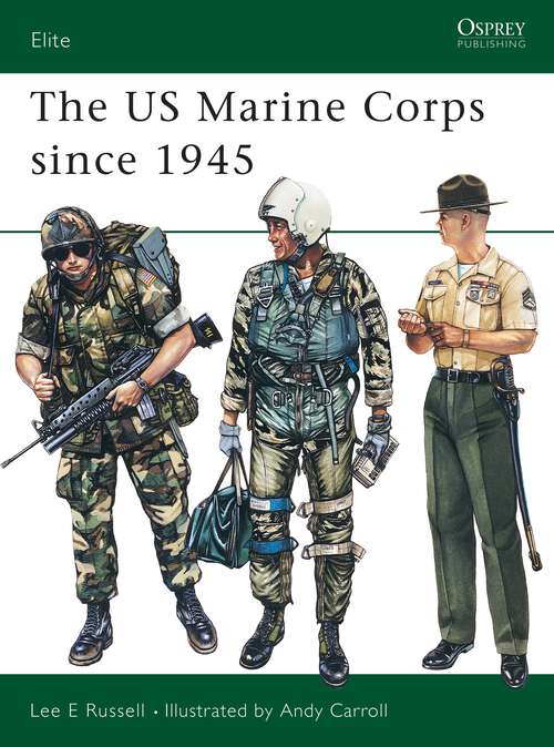 Book cover of The US Marine Corps since 1945