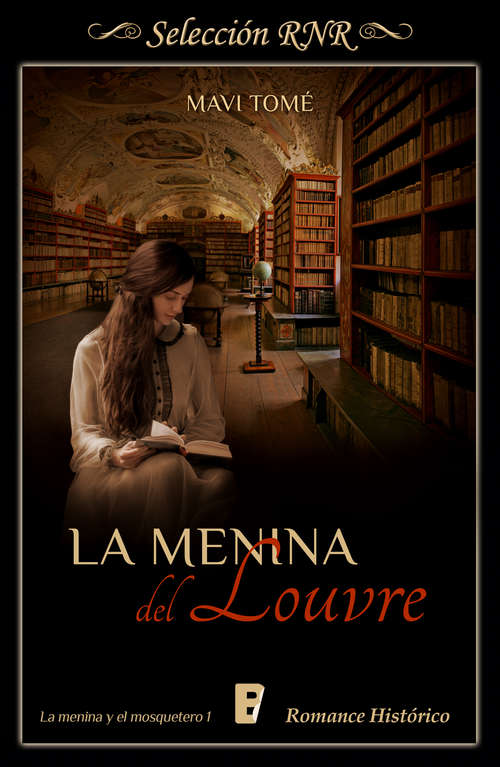 Book cover of Menina del Louvre