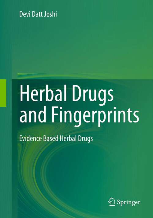 Book cover of Herbal Drugs and Fingerprints