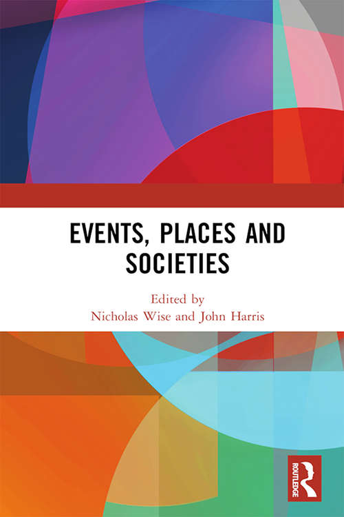 Book cover of Events, Places and Societies