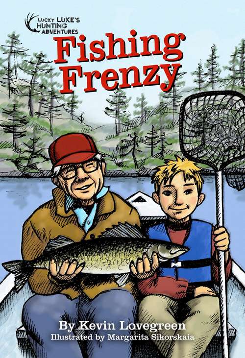 Book cover of Fishing Frenzy (Lucky Luke's Hunting Adventures)