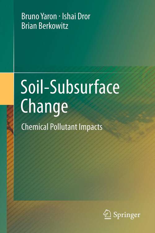 Book cover of Soil-Subsurface Change