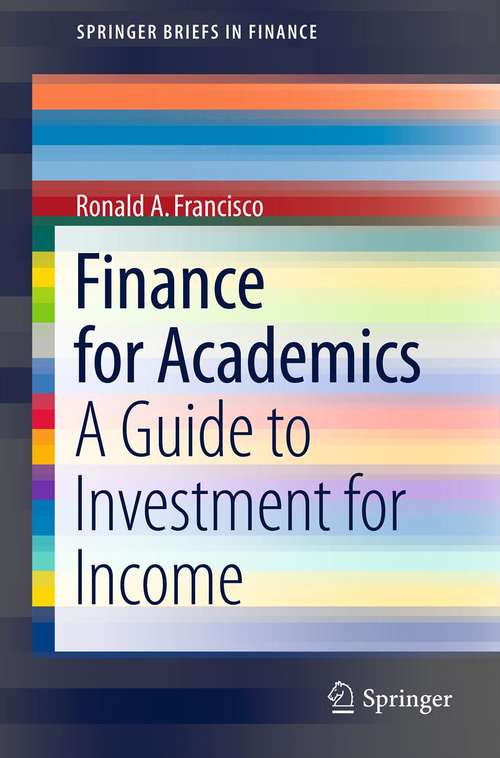 Book cover of Finance for Academics