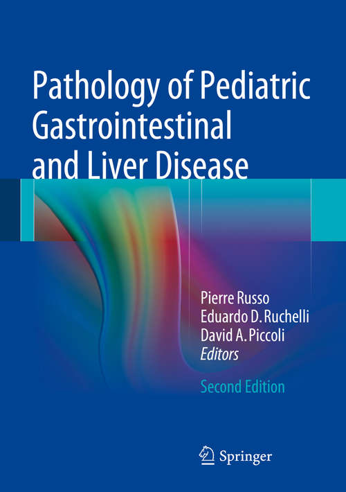 Book cover of Pathology of Pediatric Gastrointestinal and Liver Disease