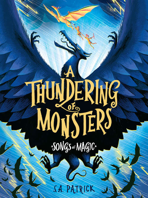 Book cover of A Thundering of Monsters (Songs of Magic)