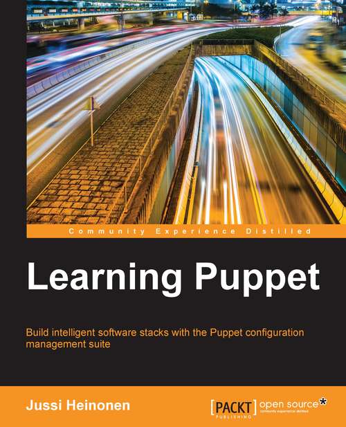 Book cover of Learning Puppet