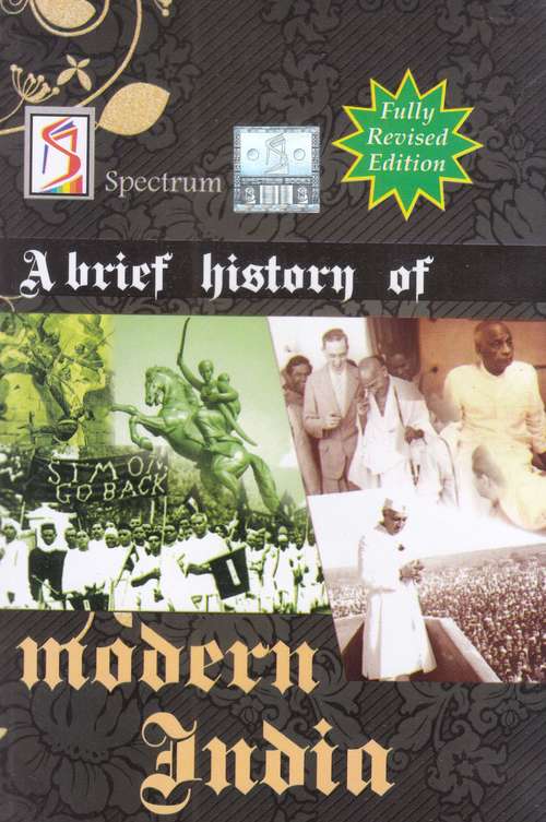 Book cover of A Brief History of Modern India - Competitive Exam