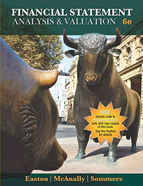Book cover of Financial Statement Analysis and Valuation (Sixth Edition)
