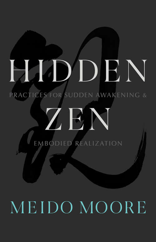 Book cover of Hidden Zen: Practices for Sudden Awakening and Embodied Realization