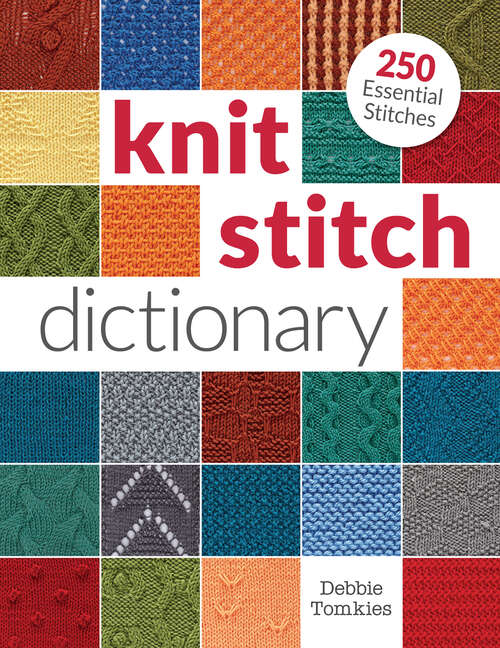 Book cover of Knit Stitch Dictionary