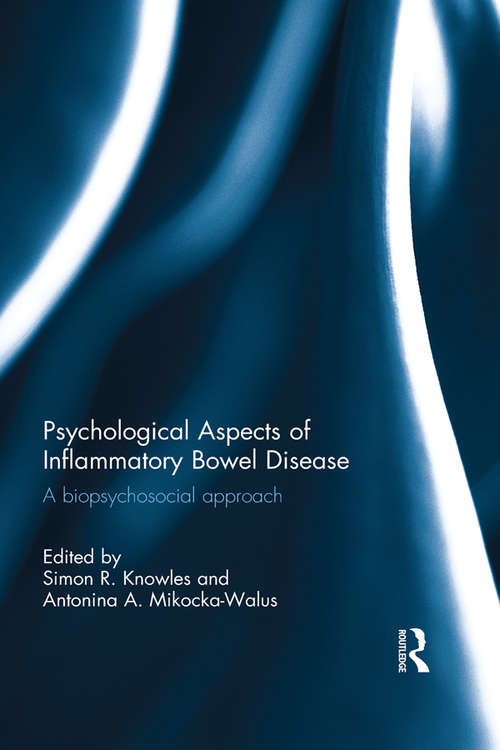 Book cover of Psychological Aspects of Inflammatory Bowel Disease: A biopsychosocial approach