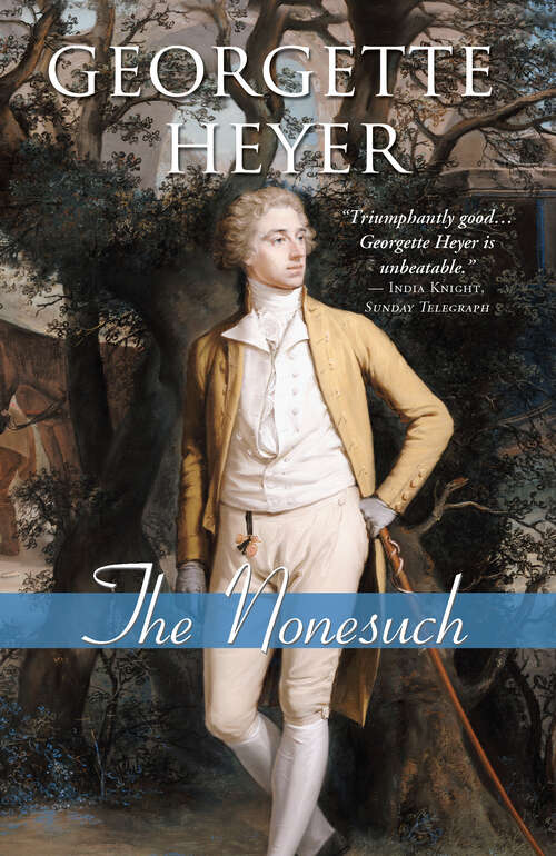 Book cover of The Nonesuch (Regency Romances #22)