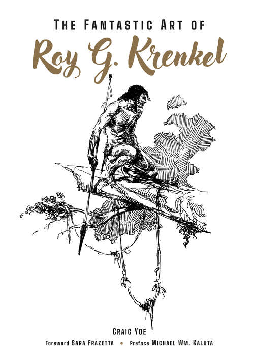 Book cover of The Fantastic Art of Roy G. Krenkel
