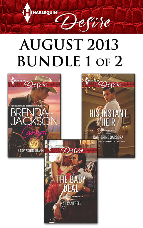 Book cover of Harlequin Desire August 2013 - Bundle 1 of 2