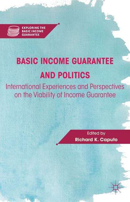 Book cover of Basic Income Guarantee and Politics
