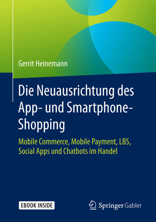 Book cover of Die Neuausrichtung des App- und Smartphone-Shopping