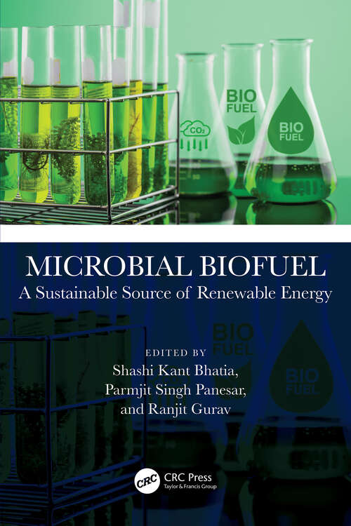 Book cover of Microbial Biofuel: A Sustainable Source of Renewable Energy (1)