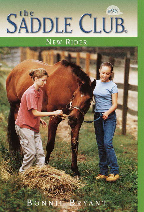 Book cover of New Rider (Saddle Club #96)
