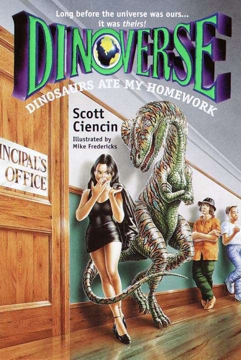 Book cover of Dinosaurs Ate My Homework (Dinoverse #6)