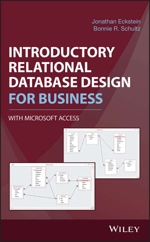 Book cover of Introductory Relational Database Design for Business, with Microsoft Access