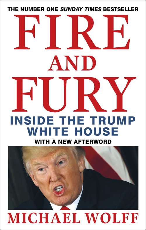 Book cover of Fire and Fury