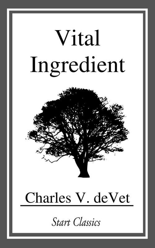 Book cover of Vital Ingredient