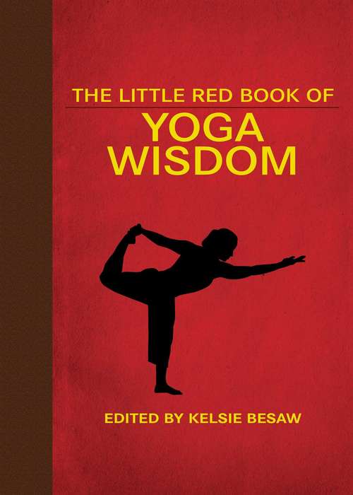 Book cover of The Little Red Book of Yoga Wisdom (Little Red Books)