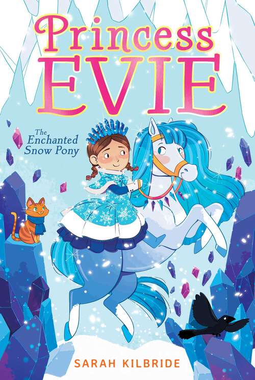Book cover of The Enchanted Snow Pony (Princess Evie #4)