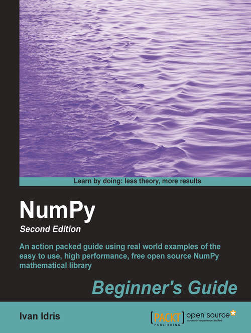 Book cover of NumPy Beginner's Guide (Second Edition)
