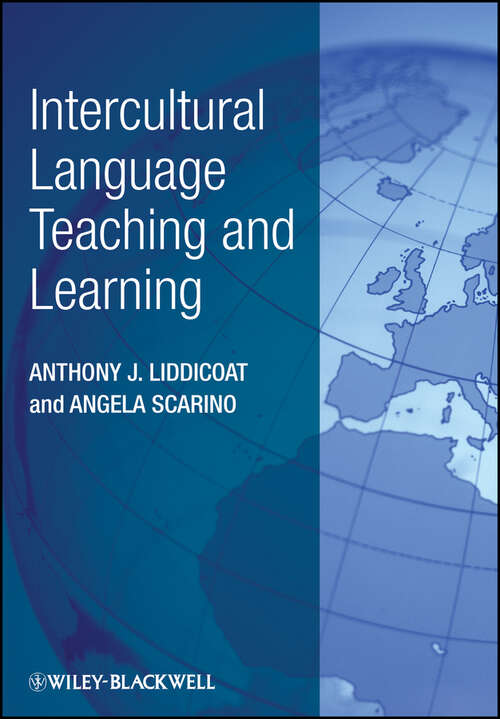 Book cover of Intercultural Language Teaching and Learning (Language Learning And Language Teaching Ser. #33)