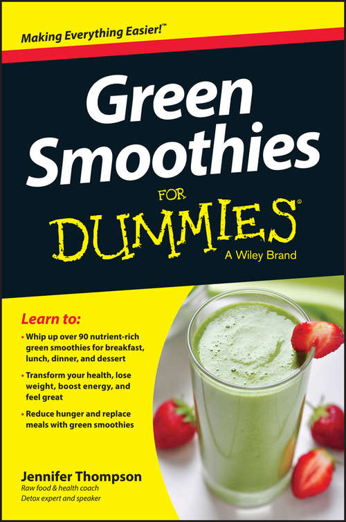 Book cover of Green Smoothies For Dummies