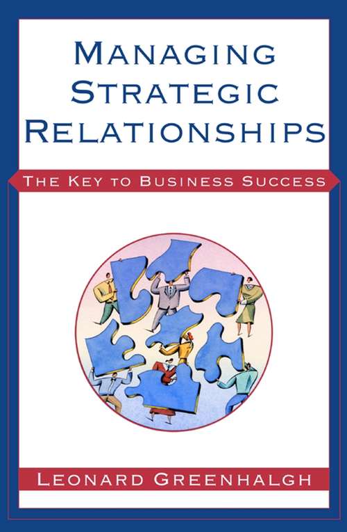 Book cover of Managing Strategic Relationships