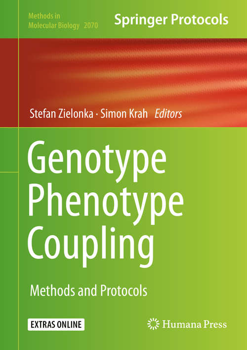 Book cover of Genotype Phenotype Coupling: Methods and Protocols (1st ed. 2020) (Methods in Molecular Biology #2070)
