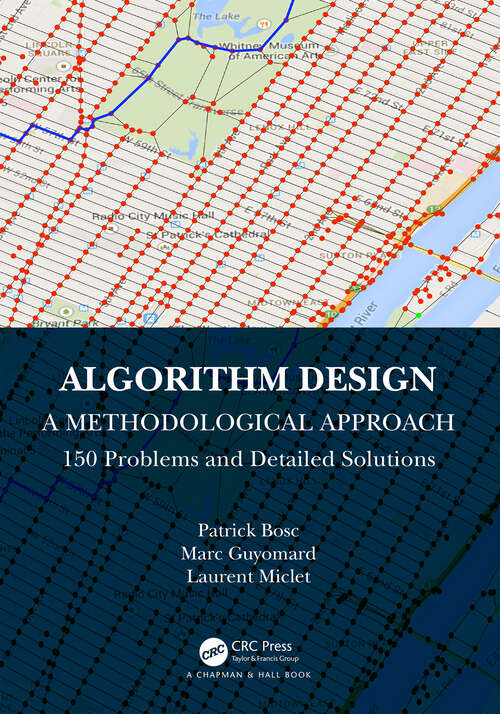 Book cover of Algorithm Design: A Methodological Approach - 150 problems and detailed solutions