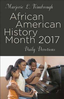Book cover of African American History Month Daily Devotions 2017