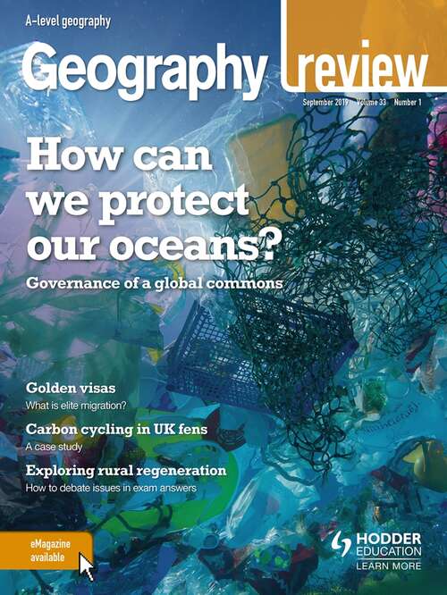 Book cover of Geography Review Magazine Volume 33, 2019/20 Issue 1