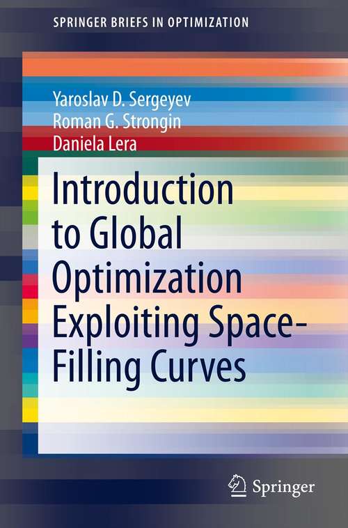 Book cover of Introduction to Global Optimization Exploiting Space-Filling Curves