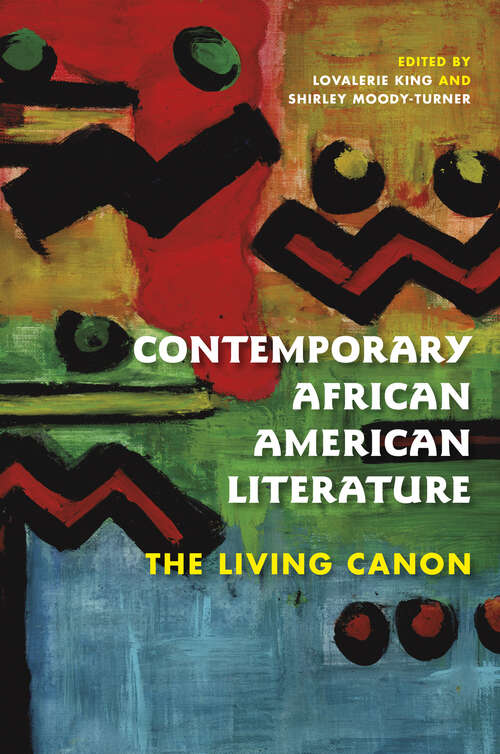 Book cover of Contemporary African American Literature