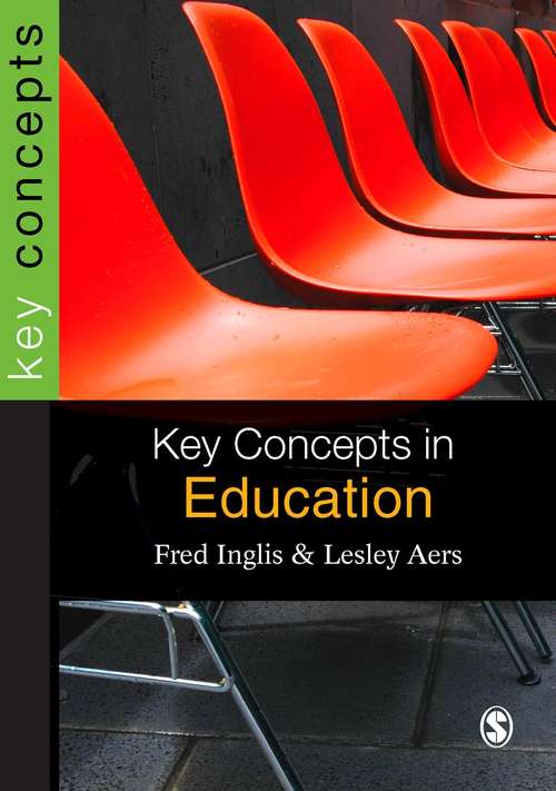 Book cover of Key Concepts in Education (SAGE Key Concepts series)