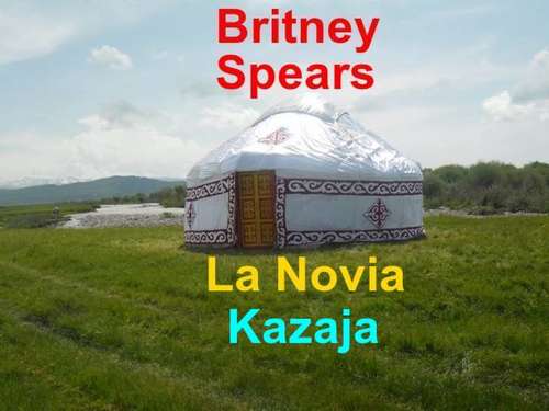 Book cover of Britney Spears. La Novia Kazaja