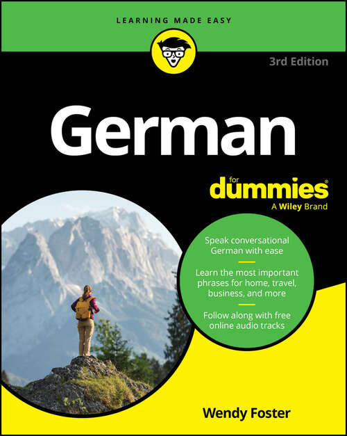Book cover of German For Dummies
