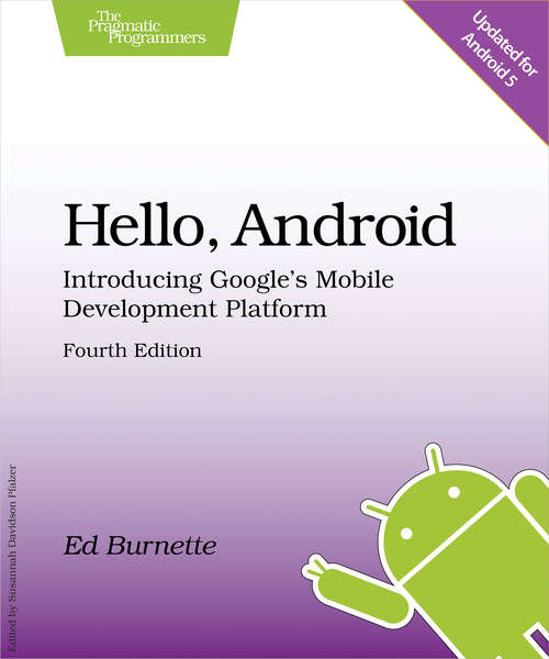 Book cover of Hello, Android: Introducing Google's Mobile Development Platform