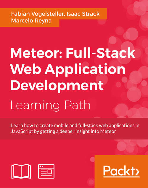 Book cover of Meteor: Full-Stack Web Application Development