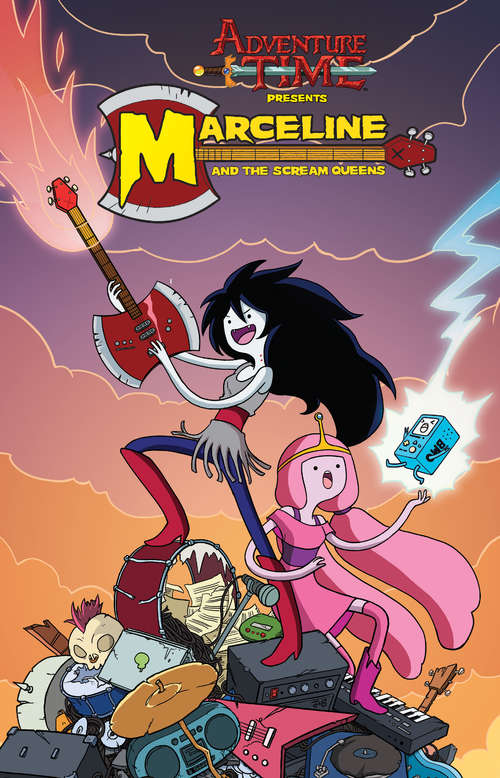Book cover of Adventure Time: Marceline and the Scream Queens (Klaus #1)