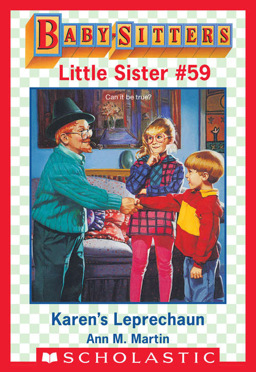 Book cover of Karen's Leprechaun (Baby-Sitters Little Sister #59)